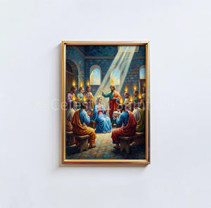 The Descent of the Holy Spirit - Digital Print