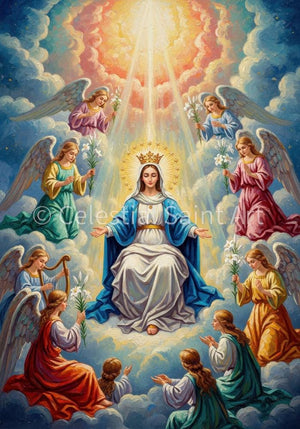 The Coronation of Mary - Digital Print