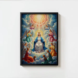 The Coronation of Mary - Digital Print