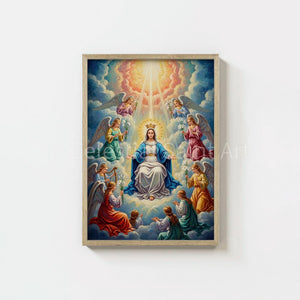 The Coronation of Mary - Digital Print