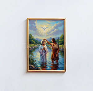 The Baptism of Jesus - Digital Print