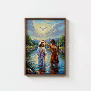 The Baptism of Jesus - Digital Print