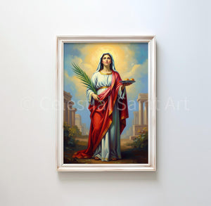 St. Agatha - Digital Print