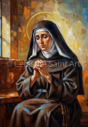 St. Angela of Foligno - Digital Print