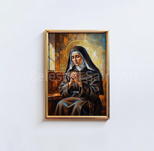 St. Angela of Foligno - Digital Print