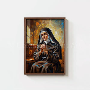 St. Angela of Foligno - Digital Print