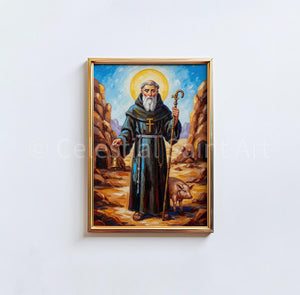 St. Anthony Abbot - Digital Print