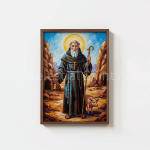St. Anthony Abbot - Digital Print