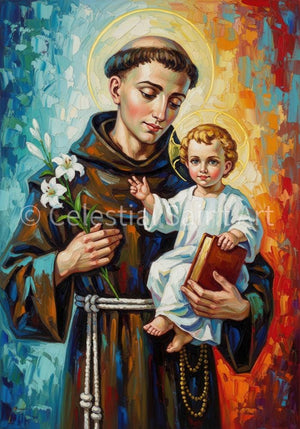 St. Anthony of Padua - Digital Print
