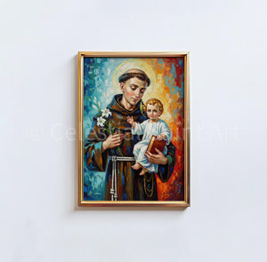 St. Anthony of Padua - Digital Print