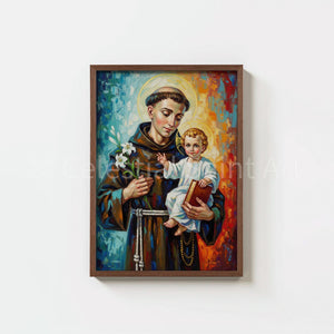 St. Anthony of Padua - Digital Print