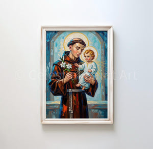 St. Anthony of Padua - Digital Print
