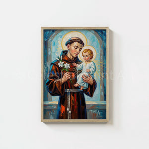 St. Anthony of Padua - Digital Print