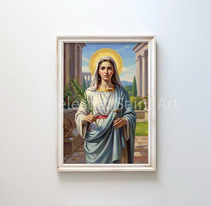 St. Bibiana - Digital Print