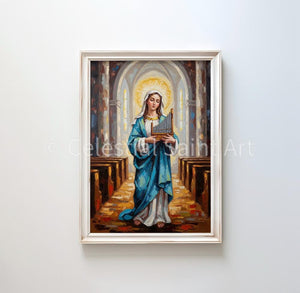 St. Cecilia - Digital Print