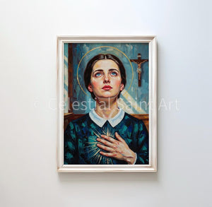 St. Gemma Galgani - Digital Print