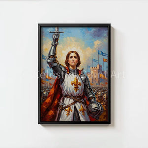 St. Joan of Arc - Digital Print