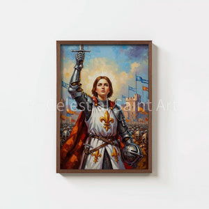 St. Joan of Arc - Digital Print