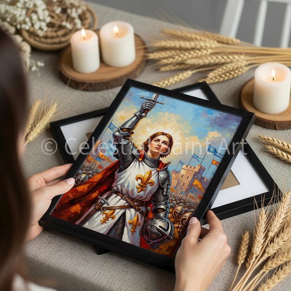 St. Joan of Arc - Digital Print