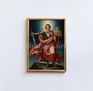 St. Michael the Archangel - Digital Print