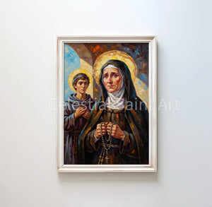 St. Monica - Digital Print