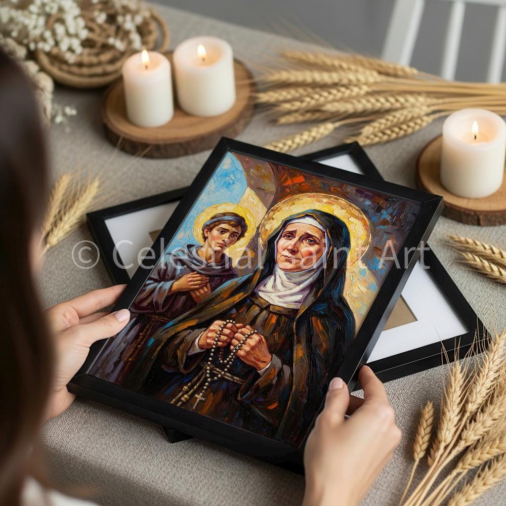 St. Monica - Digital Print