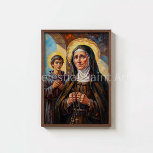 St. Monica - Digital Print