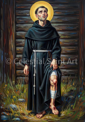 St. Peregrine Laziosi - Digital Print