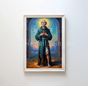 St. Peregrine Laziosi - Digital Print
