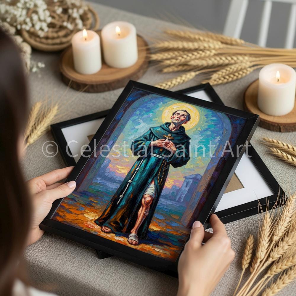 St. Peregrine Laziosi - Digital Print