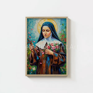 St. Therese of Lisieux - Digital Print