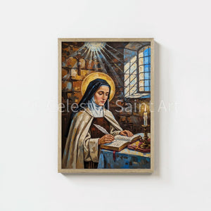 St. Teresa of Avila - Digital Print