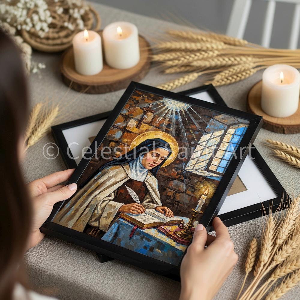 St. Teresa of Avila - Digital Print