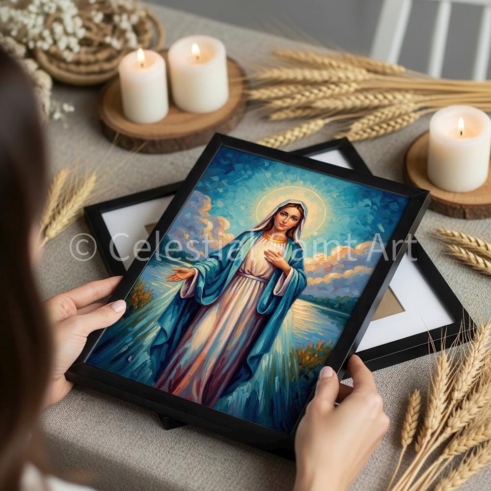 Our Lady of Mental Peace - Digital Print