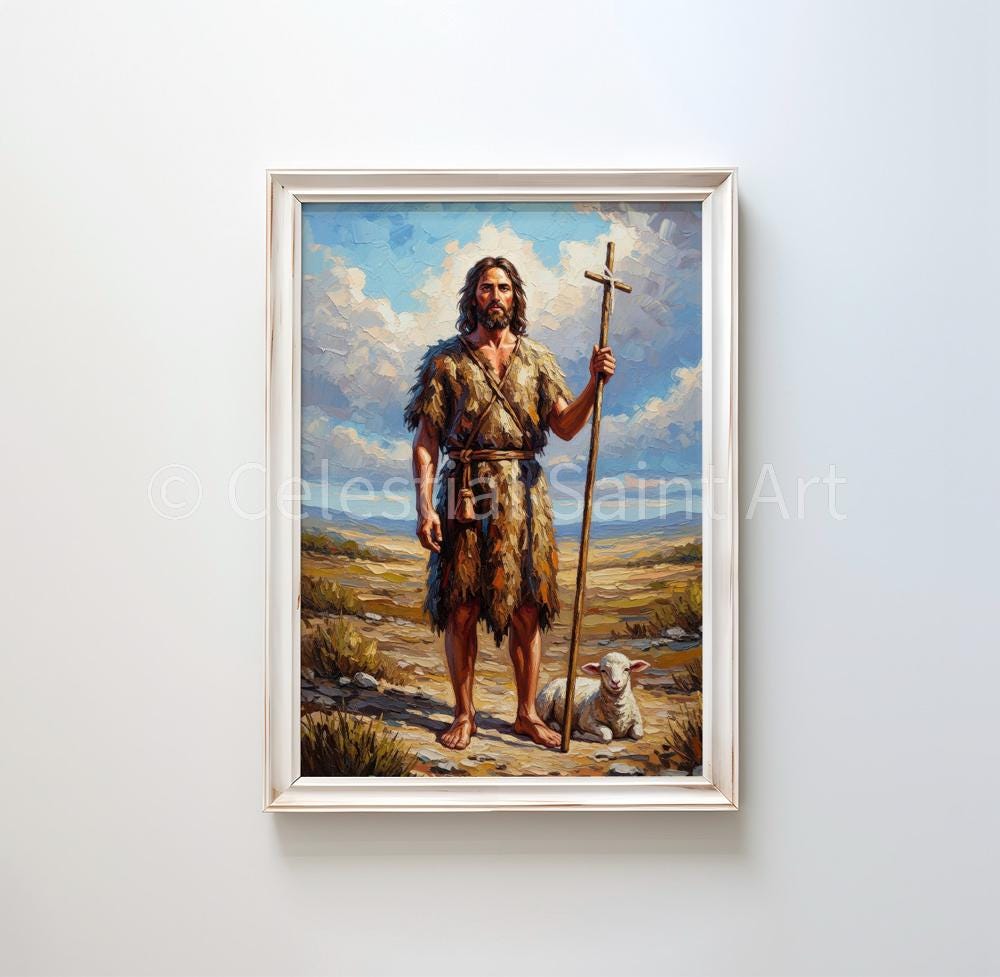 St. John the Baptist - Digital Print