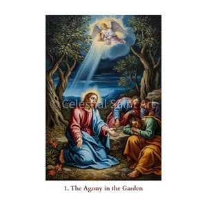 Sorrowful Mysteries of the Rosary - Digital Print Set