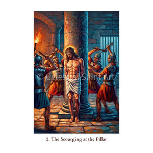 Sorrowful Mysteries of the Rosary - Digital Print Set