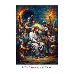 Sorrowful Mysteries of the Rosary - Digital Print Set