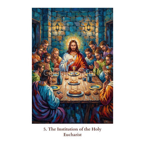 Luminous Mysteries of the Rosary - Digital Print Set