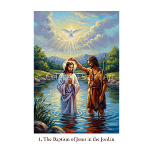 Luminous Mysteries of the Rosary - Digital Print Set