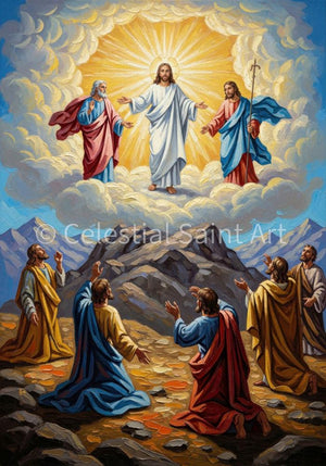 The Transfiguration of Jesus - Digital Print