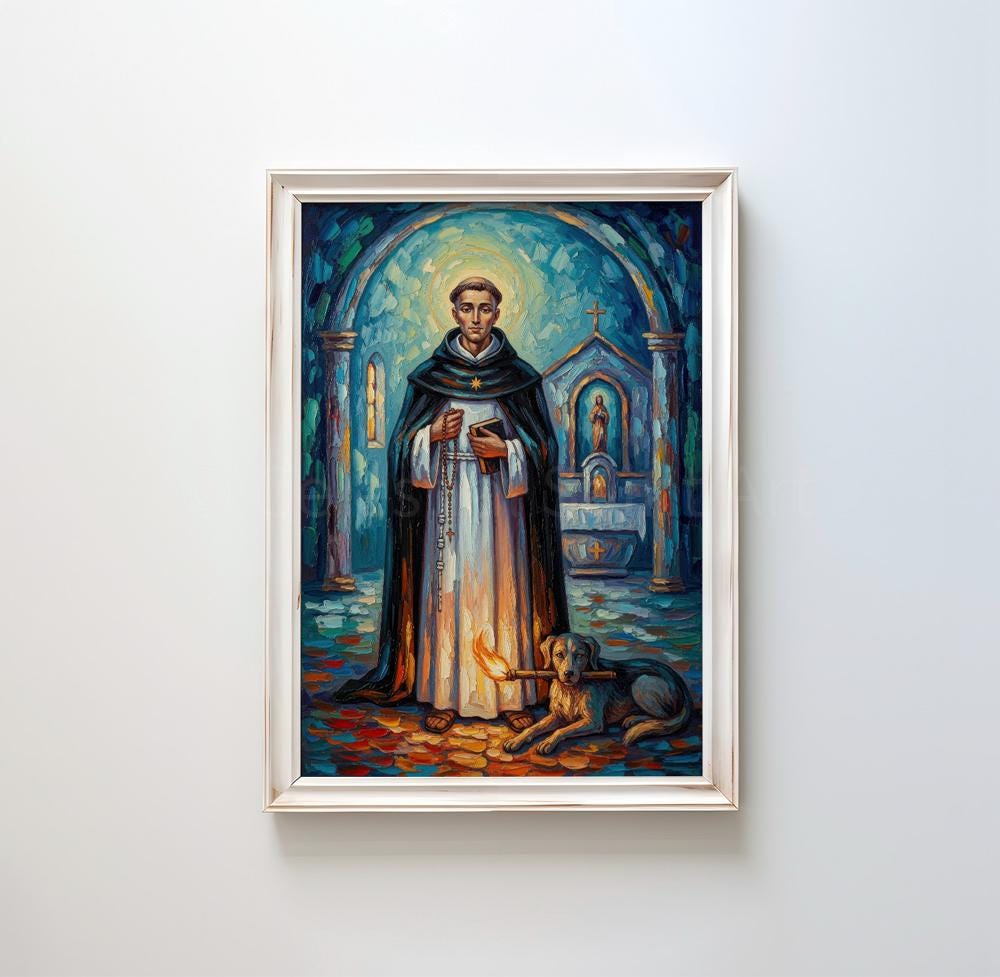St. Dominic - Digital Print