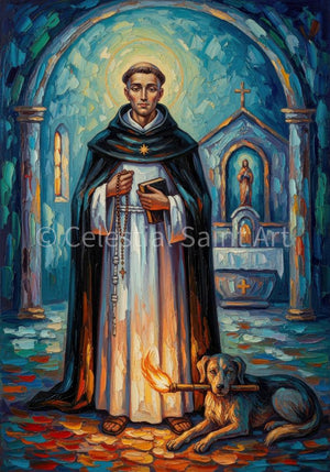 St. Dominic - Digital Print