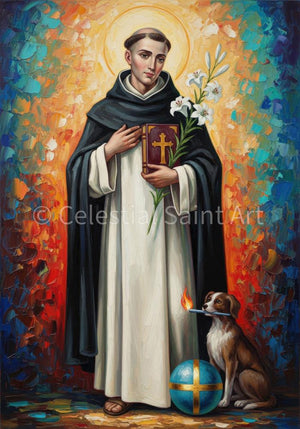 St. Dominic - Digital Print