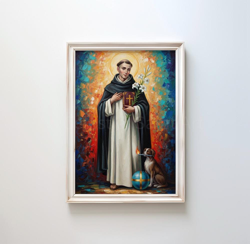 St. Dominic - Digital Print