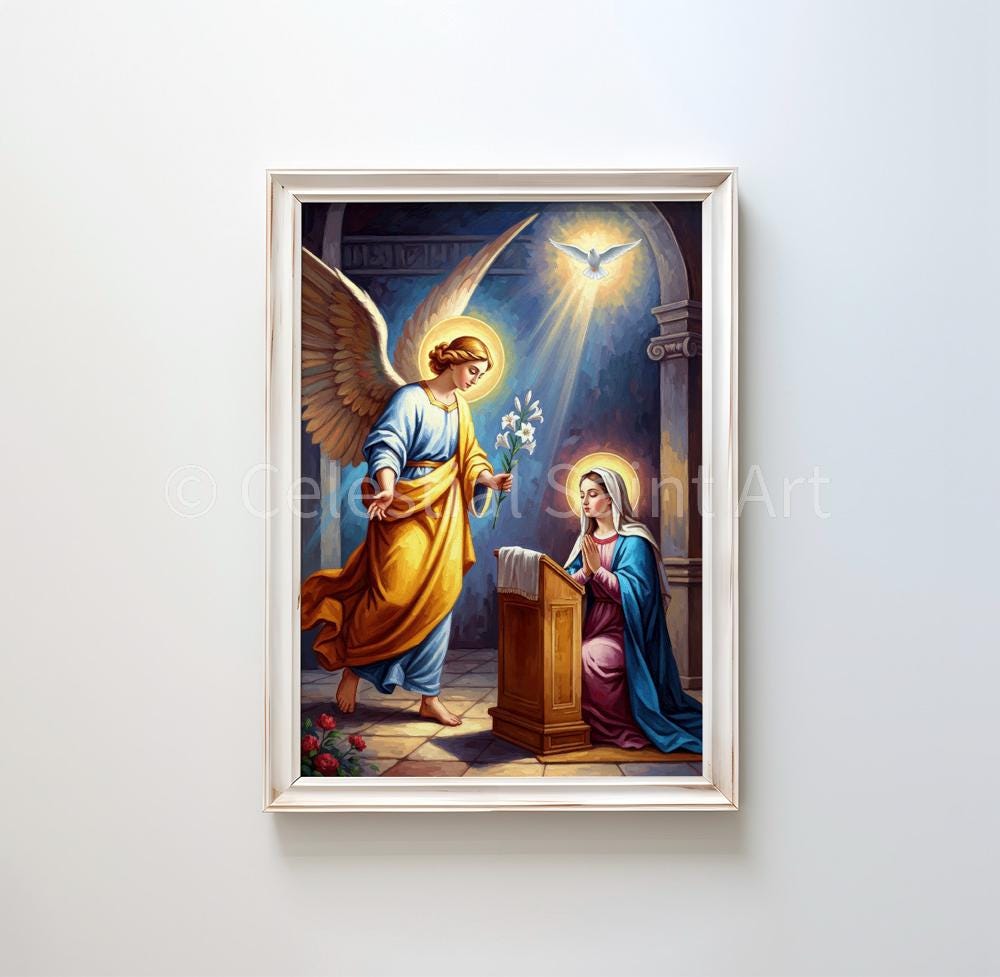 The Annunciation - Digital Print