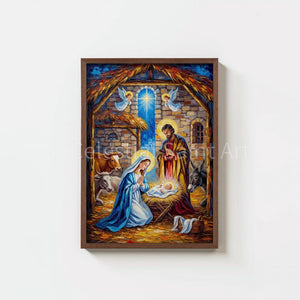 The Nativity - Digital Print