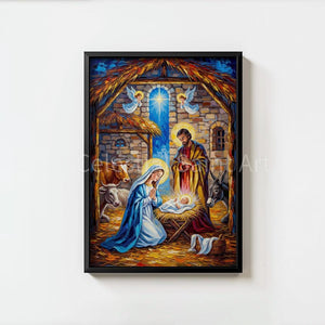 The Nativity - Digital Print