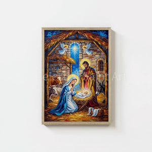 The Nativity - Digital Print