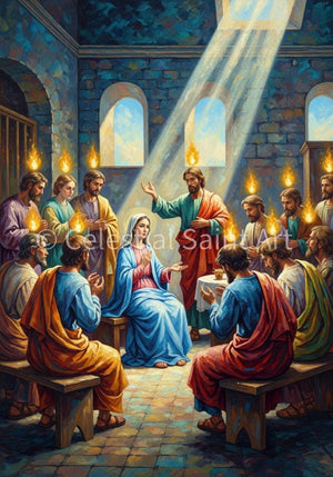 The Descent of the Holy Spirit - Digital Print